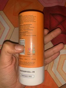 Chemist at play: Underarm Roll On