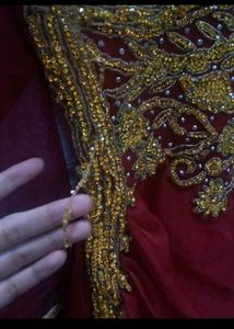 Elegant Red Ethnic Gown