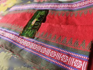 Red Cotton Gamchha (Towel)