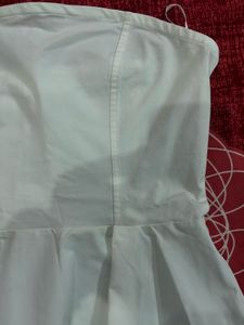 H&amp;M Peplum tube Top