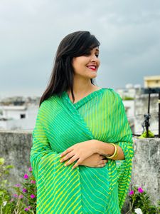 Lehriya Saree