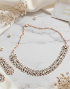 Elegant Necklace and Earring Set