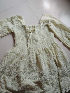 Off-Shoulder Embroidered Dress