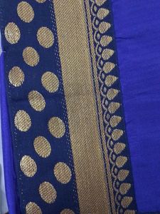 Navy Blue Saree