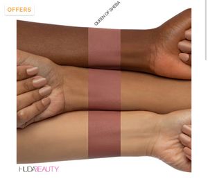 Huda Beauty Liquid Matte Lipstick “Queen Of Sheba”