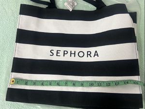 Sephora Tote Bag In Black &amp; White