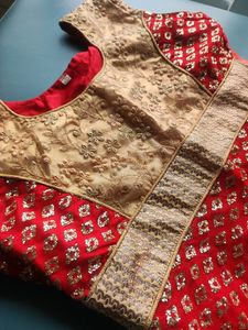 ❤Red Ethnic Gown