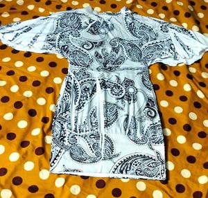 PAISLEY PRINT DRESS 🤍