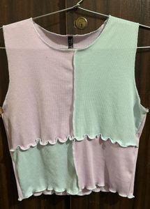 Pastel Patchwork Top