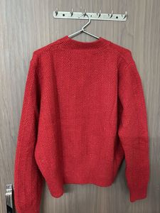 New brandedForever 21 Red Cutout Sweater
