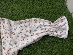 Floral Dress with Jacket