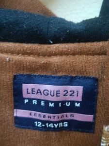 Cute Brown Graphic Hoodie