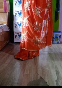 4 Beautiful Sarees And Pink Is Net Saree