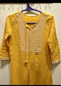Yellow Kurti