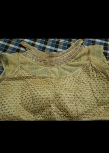 Golden blouse