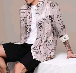 Roadster Printed Casual Shirt