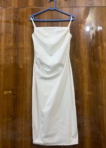 Elegant White Slip Dress