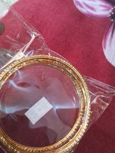 Golden Bangles (Set of 2)