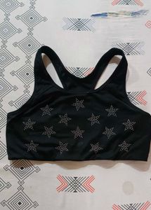 Black Star Sports Bra
