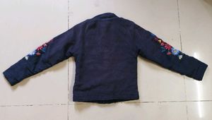 Floral Embroidered Jacket