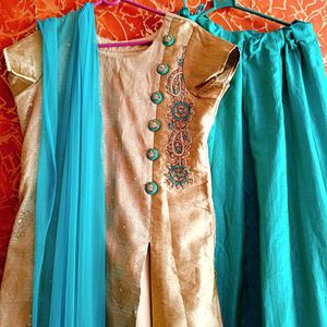 Ethenic Lehenga Kurta With Dupatta