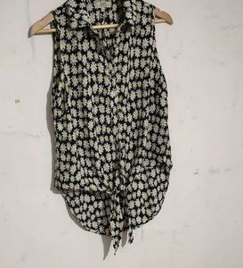High Low Top Sleve Less For Girls