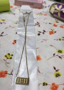 11:11 Chain And Cold Braclet ( Combo)