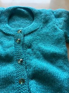 Adorable Knitted Baby Outfit