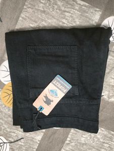 Popkey Dark Black Cargo Pant (Unisex )