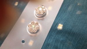 Rhinestone Hair Pins - Set of 10