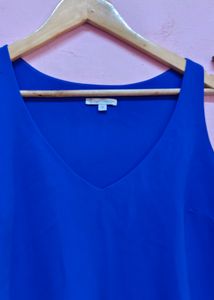 Neavy Blue Sleeveless Tops (Women&#39;s)