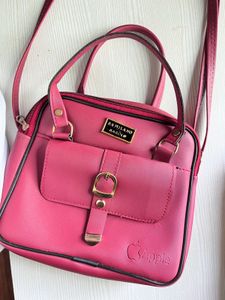 Pink &#39;Da Milano Barolo&#39; Bag