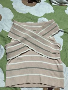 Striped Crop Top