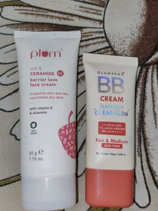 plum and glamveda cream 🍦