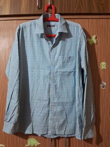 42 Size Fine Checked Shirt