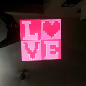 LOVE Pixel Art Decor 🩷💗✨