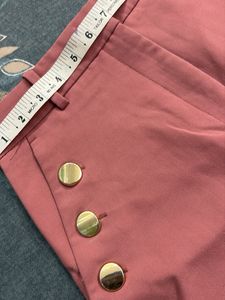 Zara Pink High-Waisted Shorts
