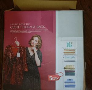 New..Cloth Storage Rack
