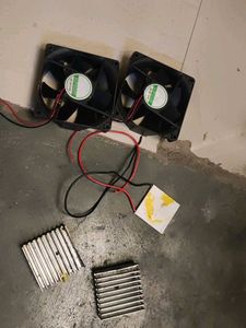 Peltier Module With Cpu Fan And Heat Sink