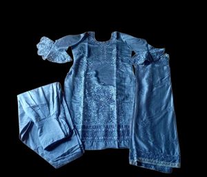 Elegant Embroidered Kurta Salwar Suit Set