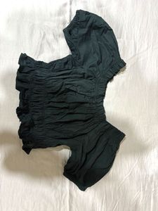 black off shoulder top