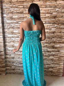 Halter Neck Pretty Comfort Gown