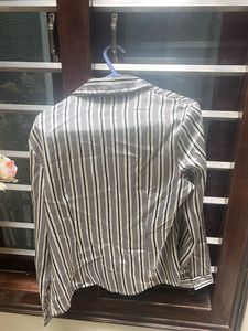 Striped Button-Down Shirt
