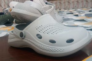 Grey Unisex Clogs - Size 8