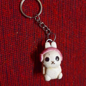 Cute Bunny Keychain