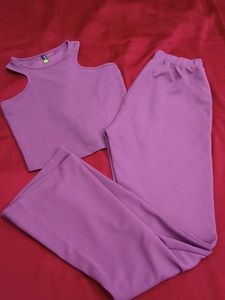 Purple Lounge  co-ord Set