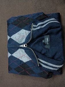 Argyle Zip-Up M size🈸