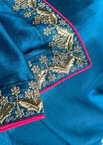 Embroidery Tesseled Saree