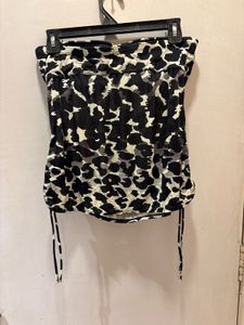 Animal Print Bandeau Top