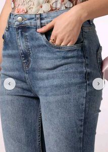 SHEIN Boot cut Blue Denim Jeans